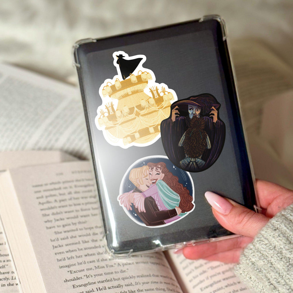 Phantom of the Opera Sticker: Gothic Romance Fanart, Waterproof Vinyl