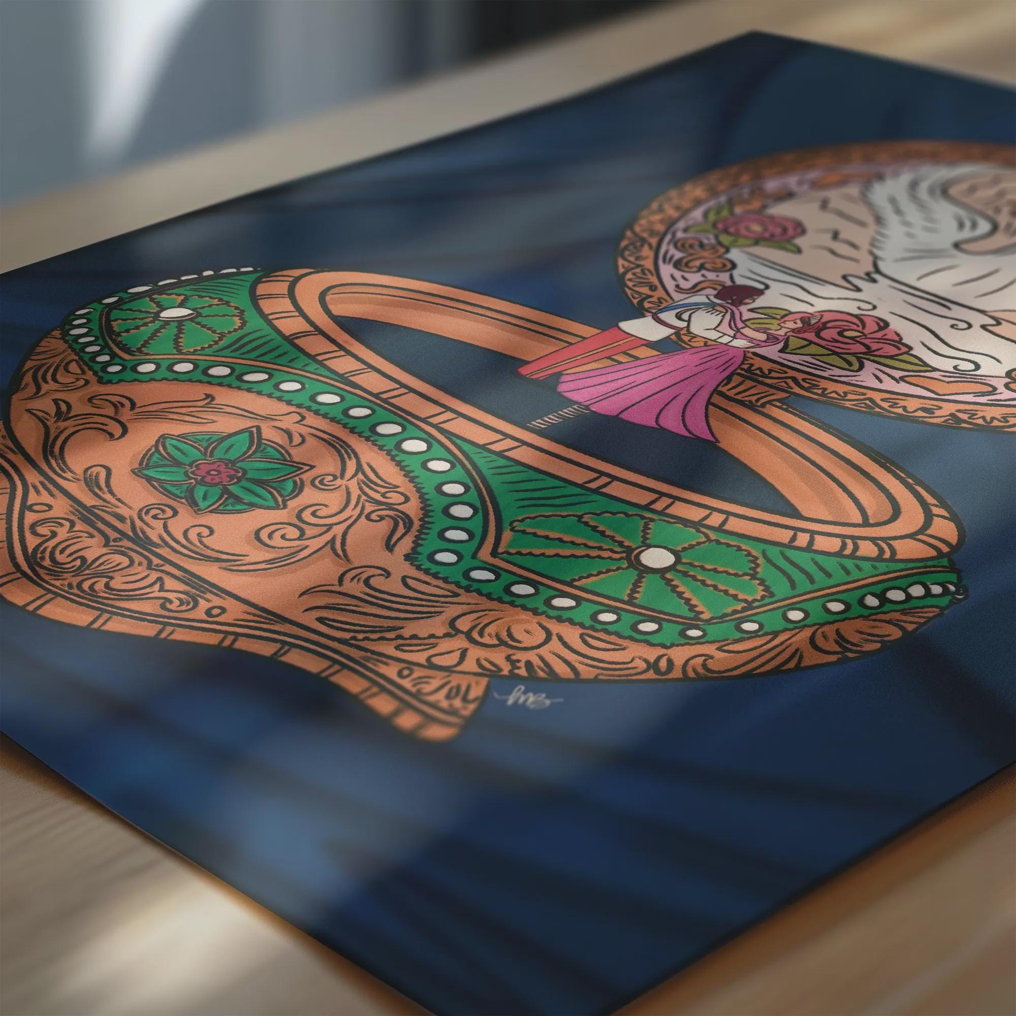 Anastasia Music Box Art Print Inspired by Together In Paris Music Box Gift for 90s Kid Home Decor Gallery Wall Illustration Physical Prints