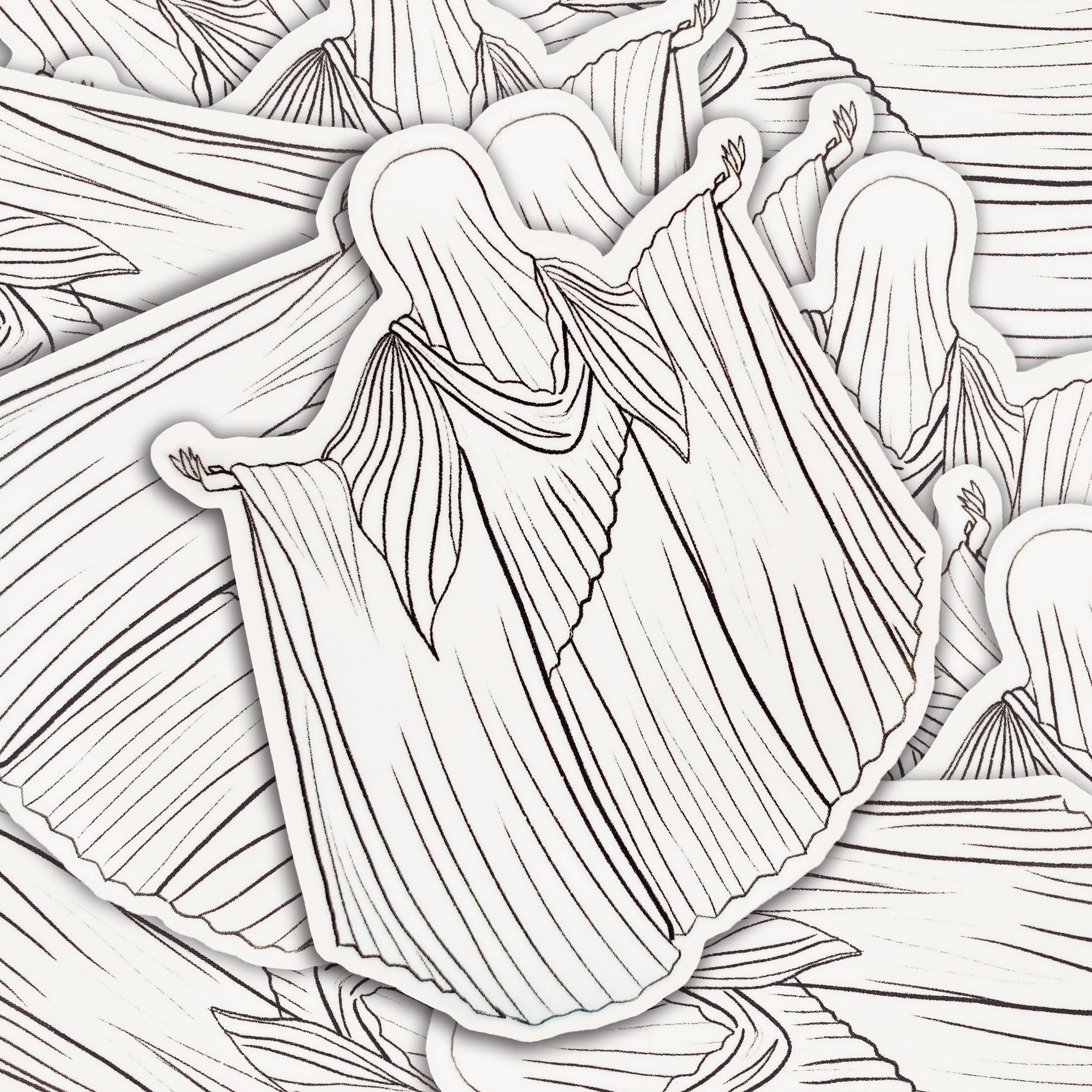 Don Juan Triumphant Cloaked Figure Phantom of the Opera Sticker Decal ST094