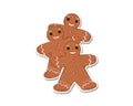 Gingerbread Cookie Sticker Cute Holiday Vinyl Decal Christmas Bakery Gumdrop Art Festive Stocking Stuffer Waterproof Sticker Decal ST024