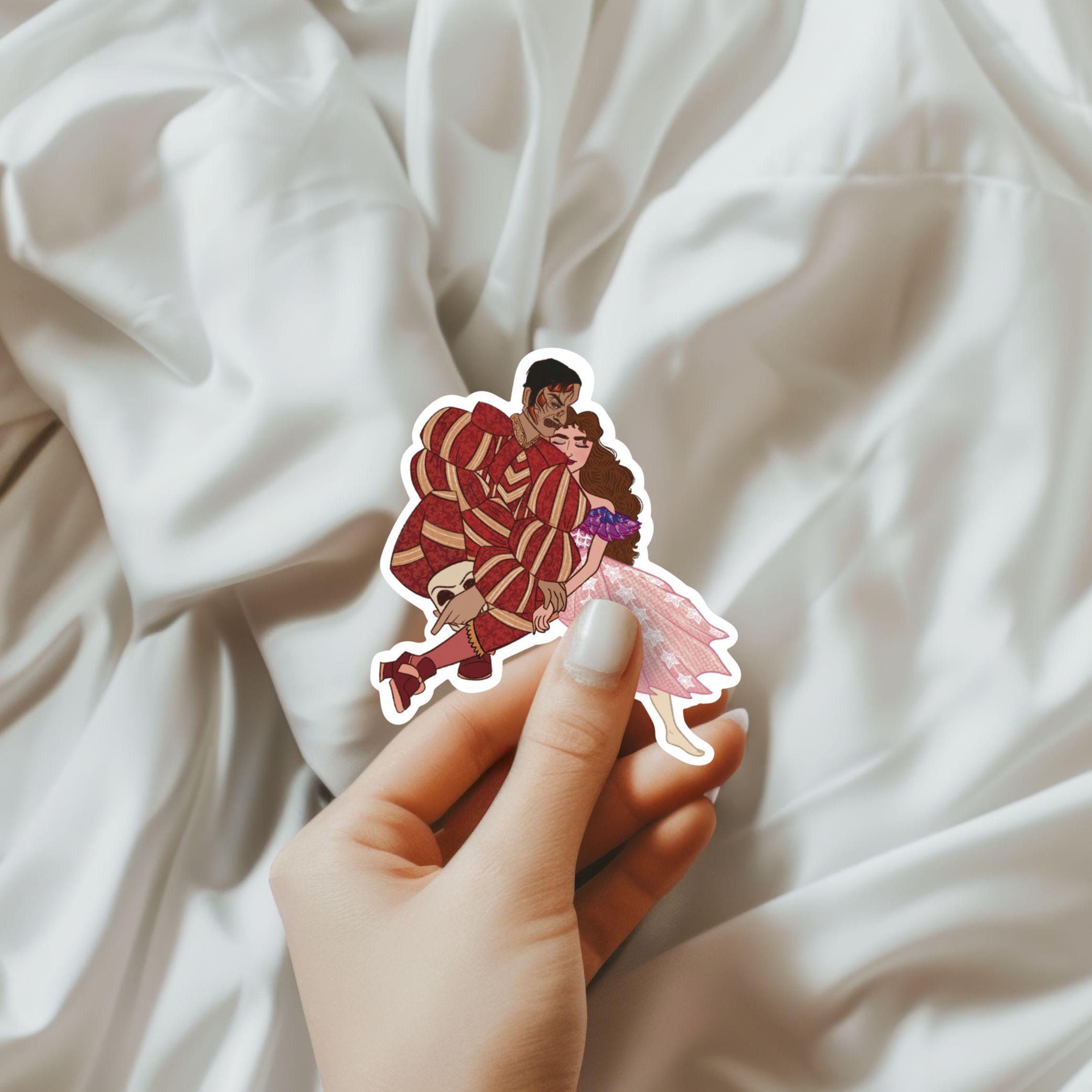 What a Night What a Crowd Phantom of the Opera Inspired Gothic Romance Paranormal Enemies to Lovers Vinyl Water-proof Sticker Decal ST001