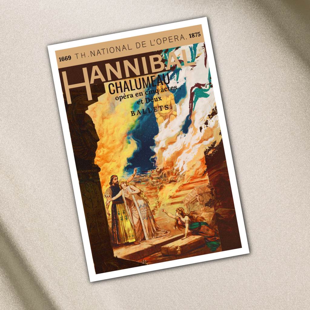 Lot 663 Hannibal by Chalumeau Poster Sticker