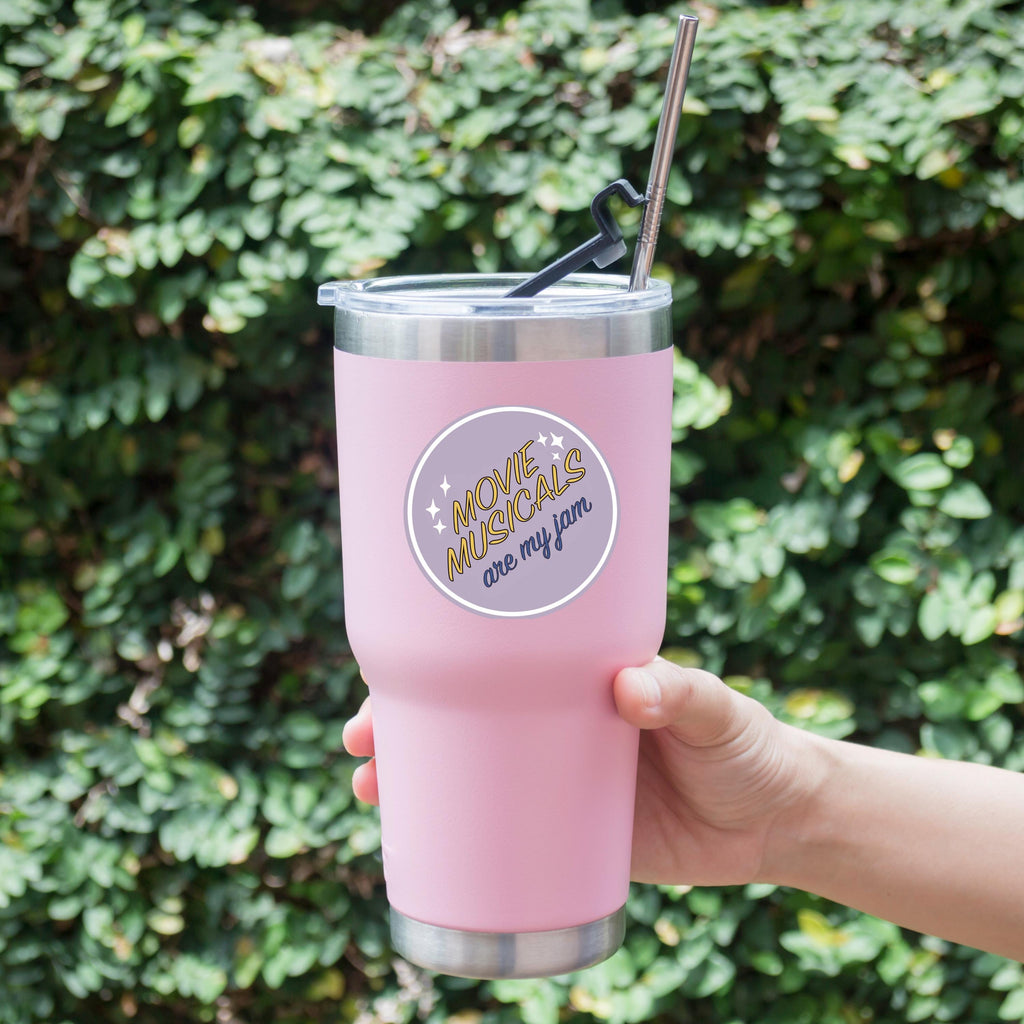 Movie Musicals Are My Jam Sticker for Film Fans of Broadway Show Theater Goer Decal Gift Idea for Her Best Friend Laptop Kindle Cover ST118