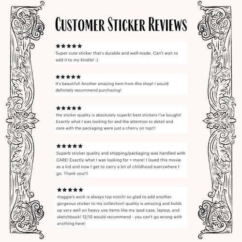 Gothic Girl With Pigtails Moody Kooky and Altogether Spooky Portrait Gift Idea for Wednesday Fans Illustration Decal for Laptop Kindle ST135