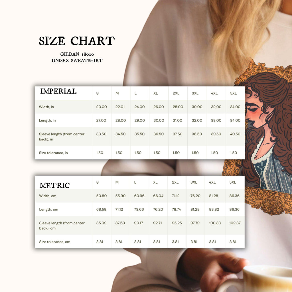 Christine Daae Sweatshirt for Phantom of the Opera Fans Crewneck Gift for Broadway Lovers Artwork on Sweater with Illustration Victorian