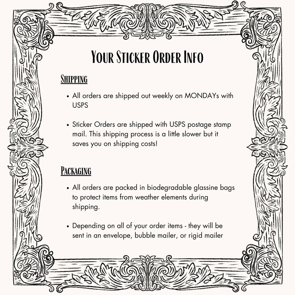 Paranormal Romance Couple Illustration Black and White kindle cover monster fairy fan vampire phantom Vinyl Water-proof Sticker Decal ST041