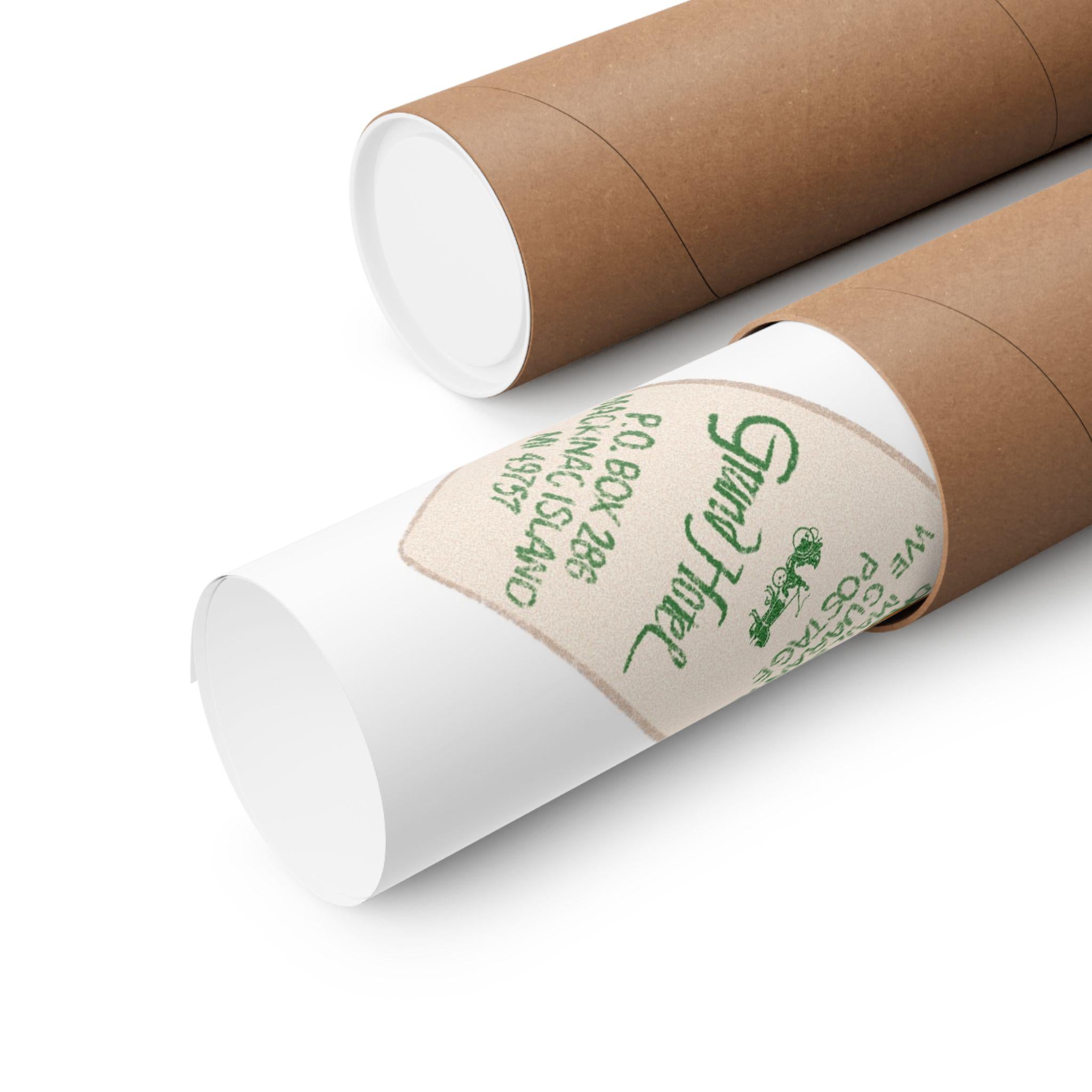 Hotel Room Key Art Print Grand Hotel Mackinac Island Michigan Illustration Gallery Wall Home Decor Traveler Housewarming Leisure Aesthetic