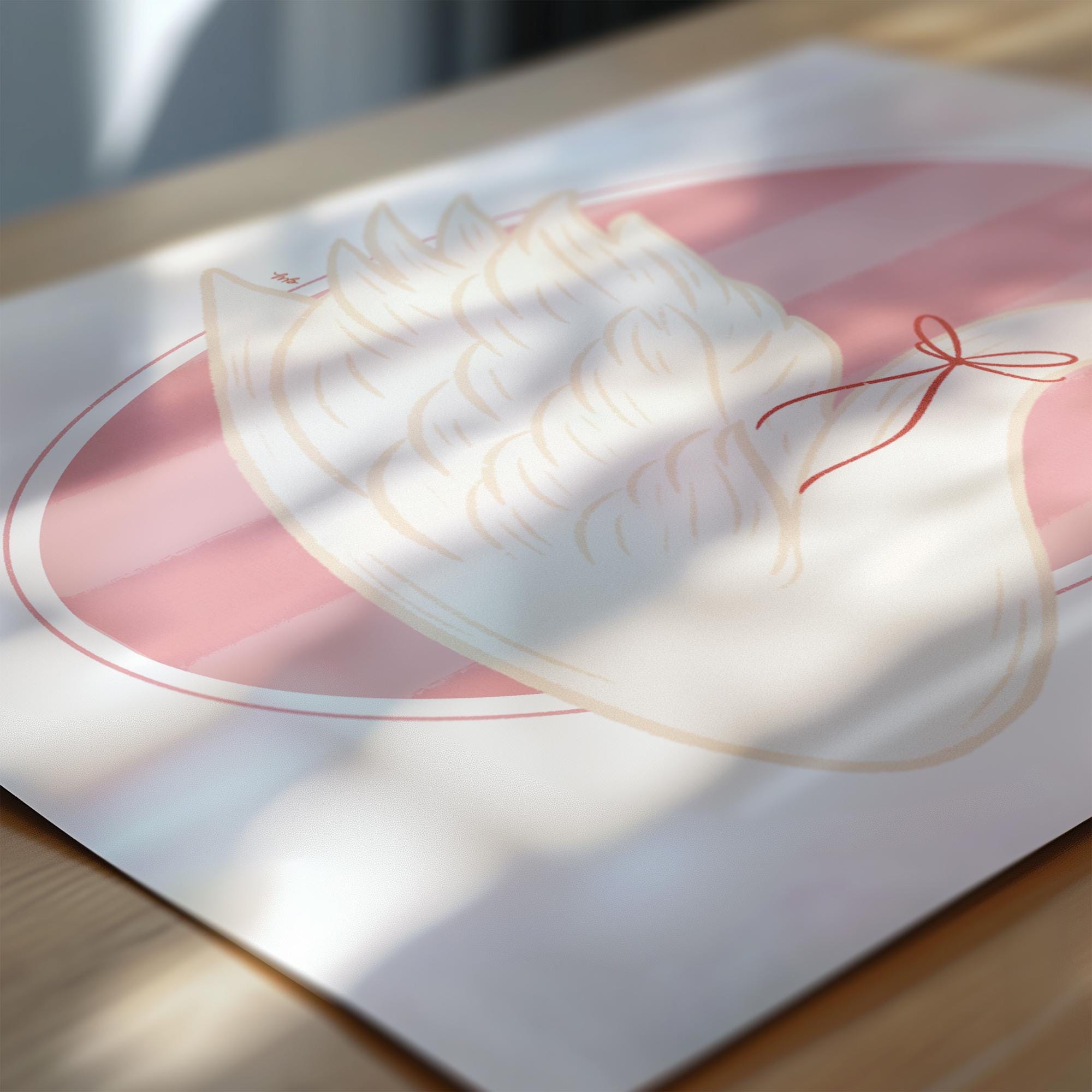 Coquette Swan Art Print Elegant Ballerina Aesthetic Soft Pink Vintage Gallery Wall Art Parisian Chic Home Decor Feminine Romantic Artwork