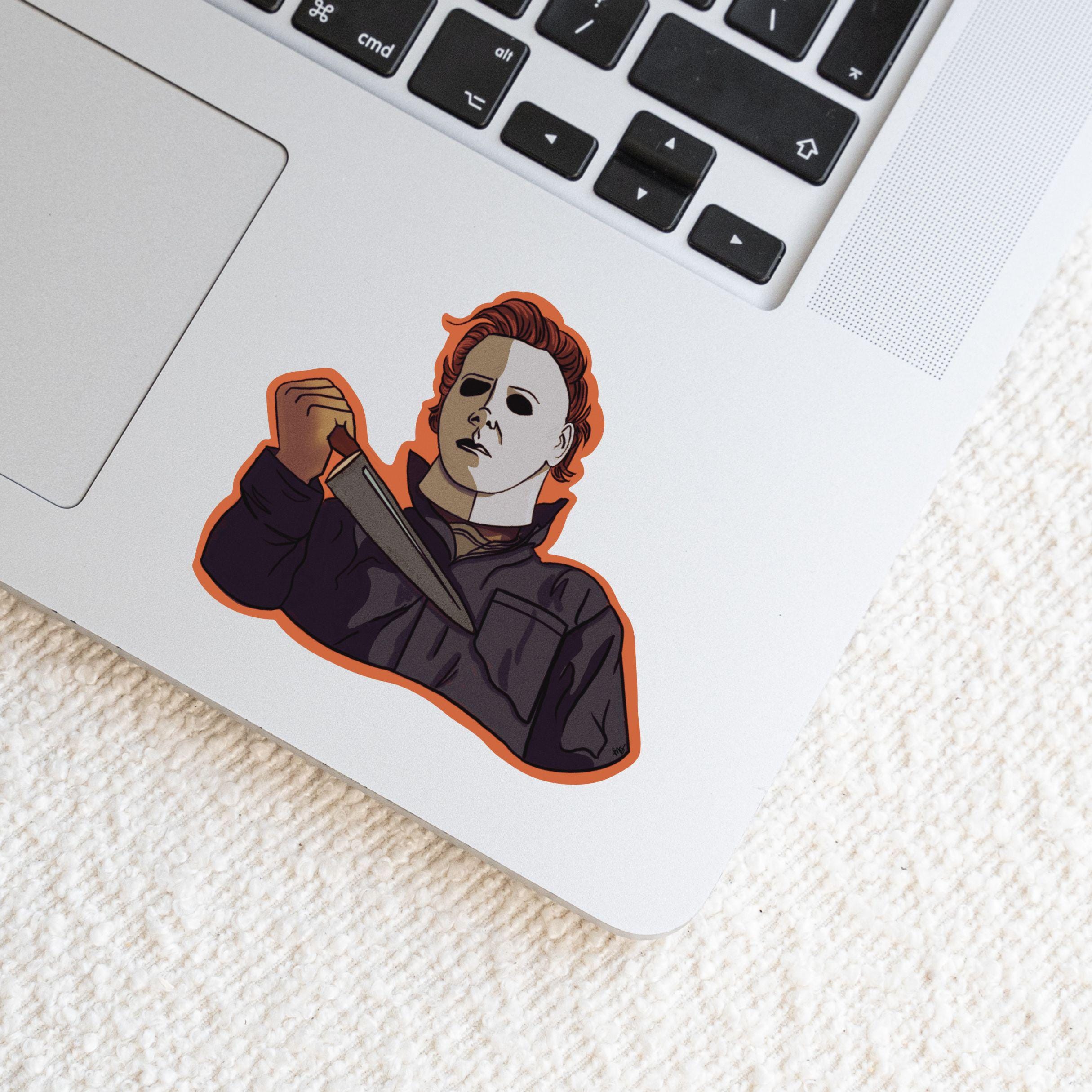 The Shape Halloween Michael Myers Sticker Horror Movie Monster Waterproof Matte Vinyl Decal Sticker ST149