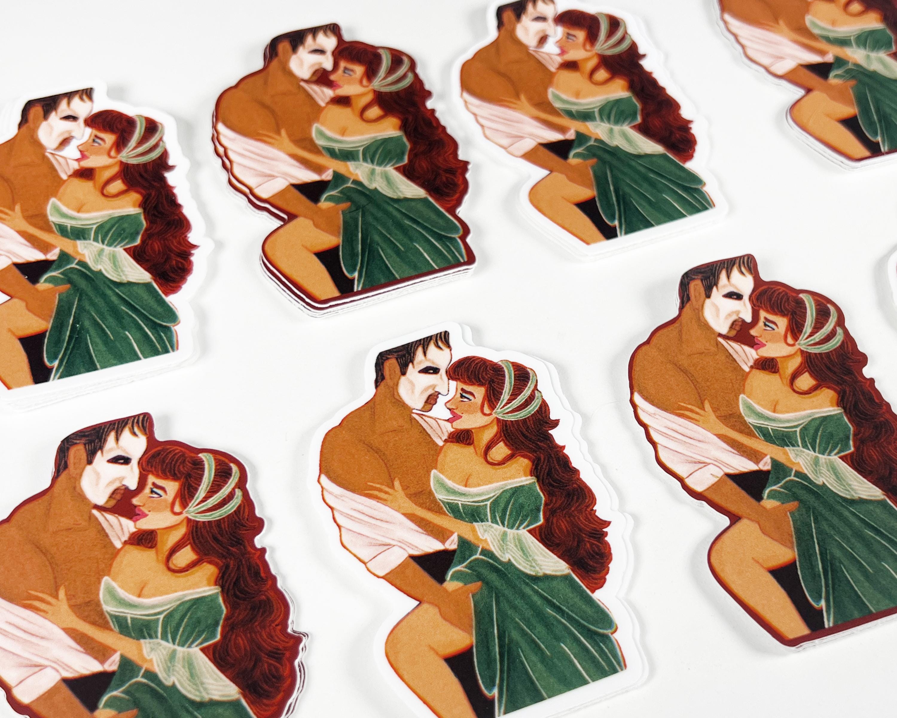 Phantom of the Opera Sticker: Steamy Romance Novel Decal
