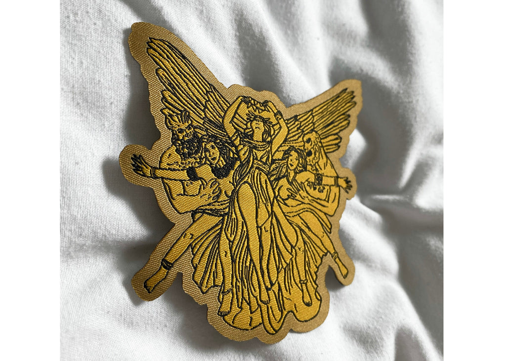 Embroidered Applique Phantom of The Opera Inspired Patch Iron on Sew On Gift Idea for Broadway Lovers Musical Theatre Fan Dark Academia Vibe