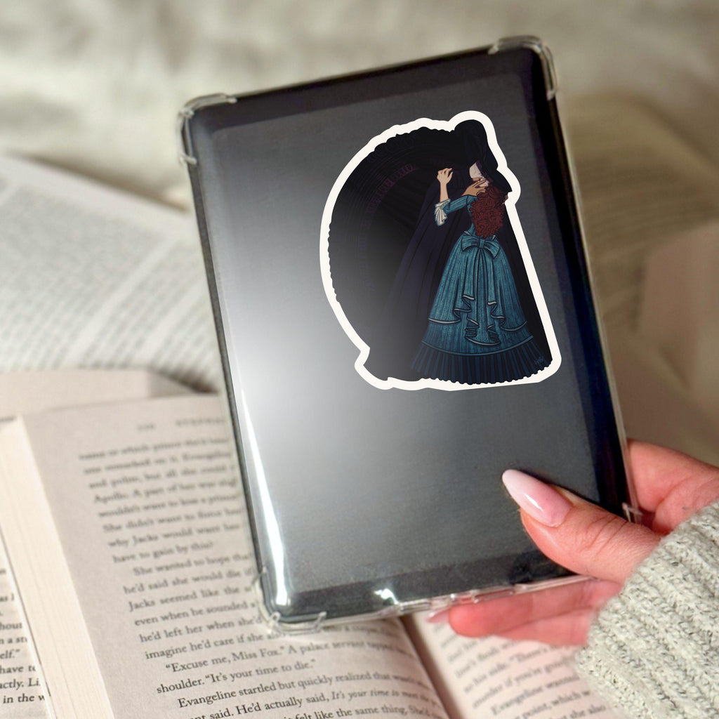 Phantom of the Opera Kiss Sticker: Gothic Broadway Musical Art