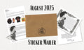August 2025 Sticker Club
