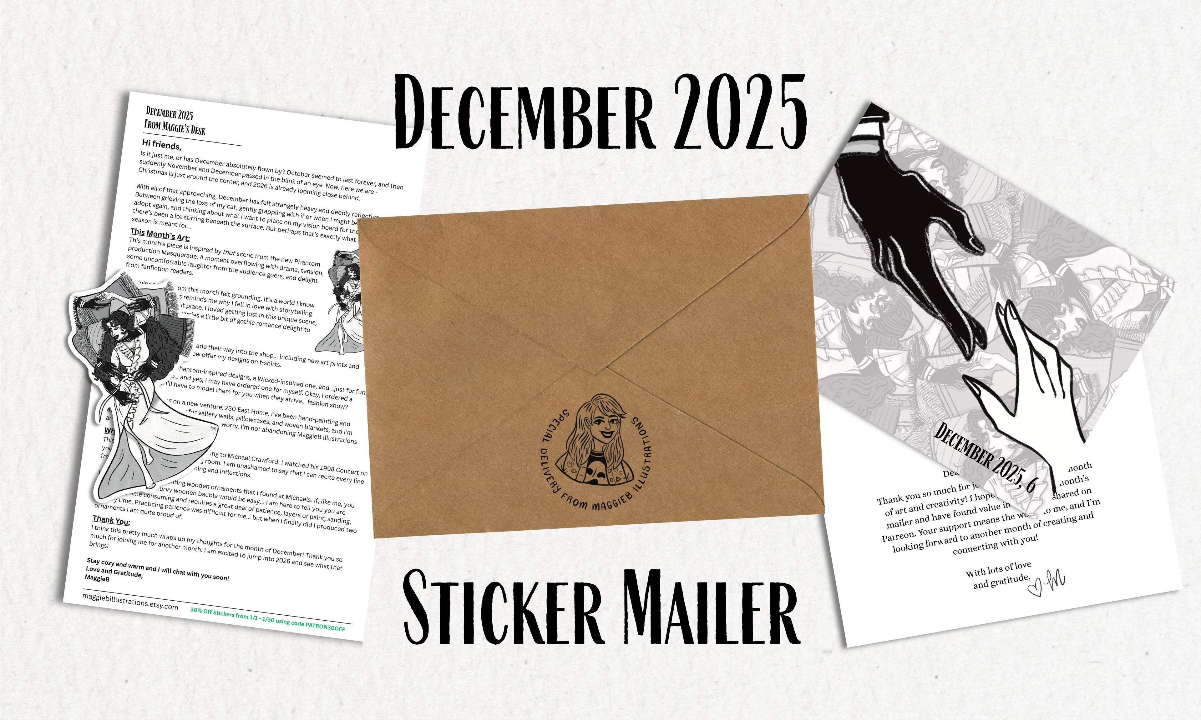 December 2025 Sticker Club