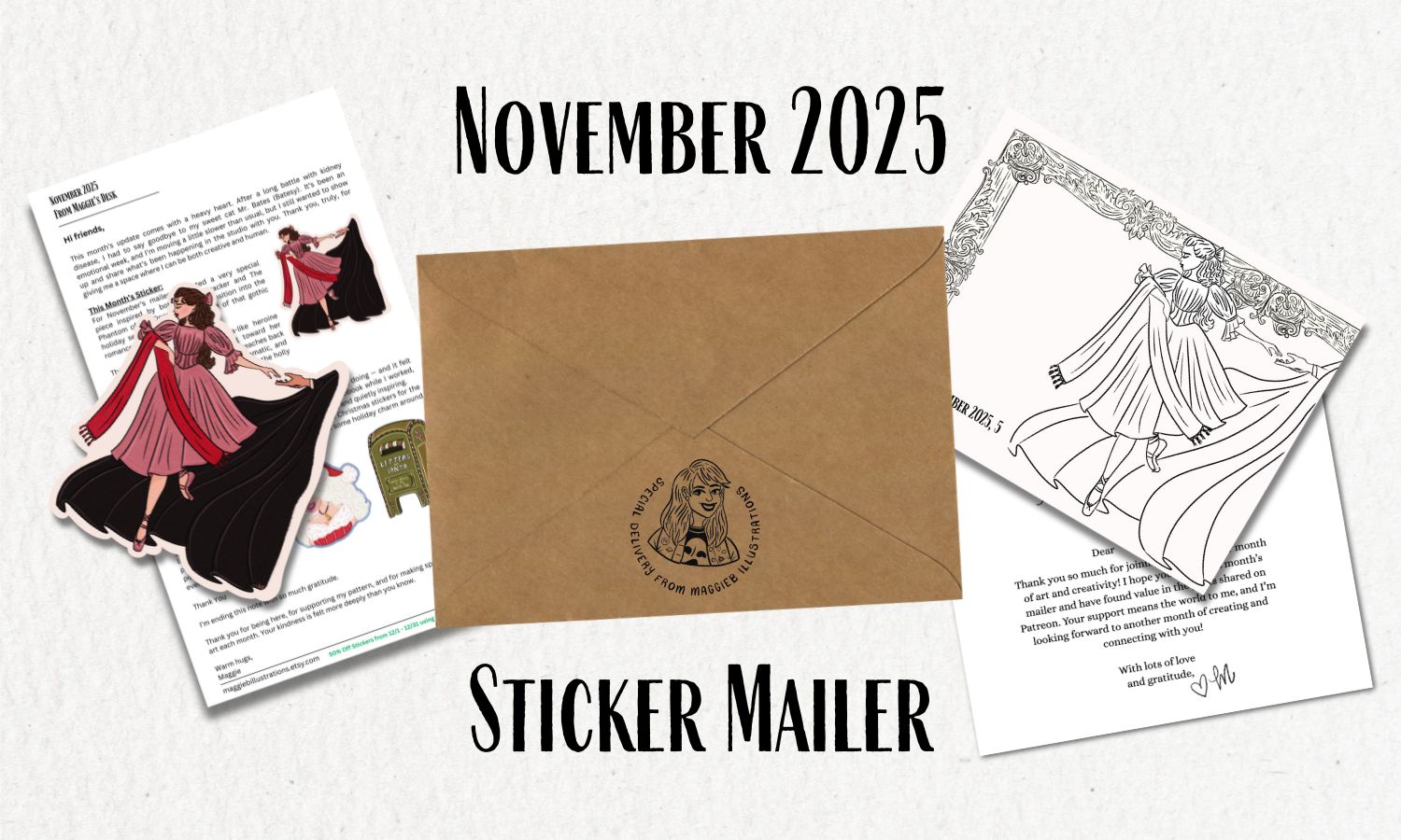 November 2025 Sticker Club