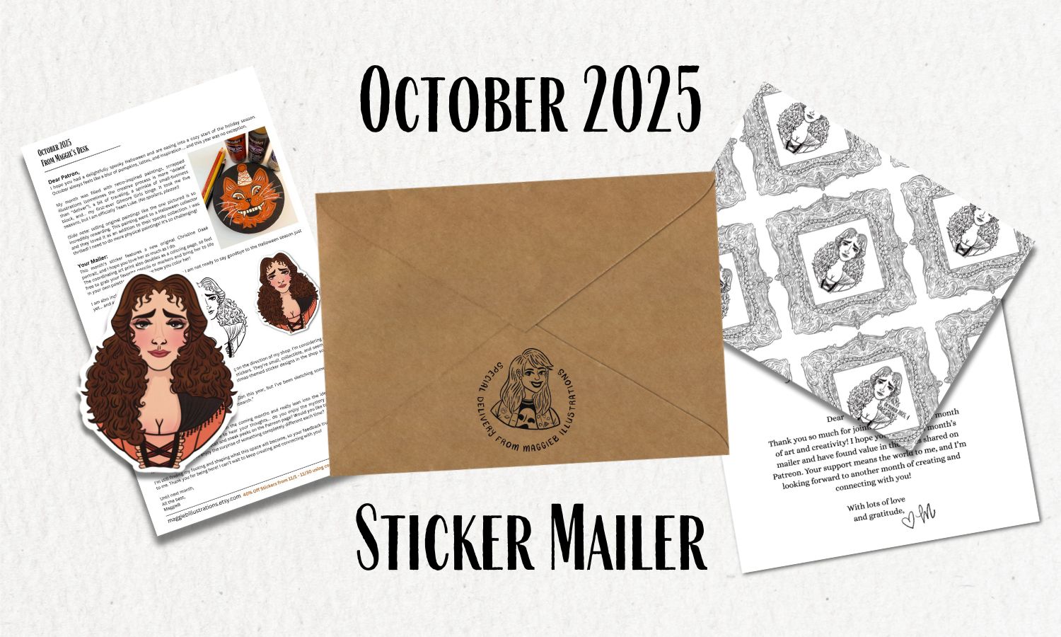 October 2025 Sticker Club