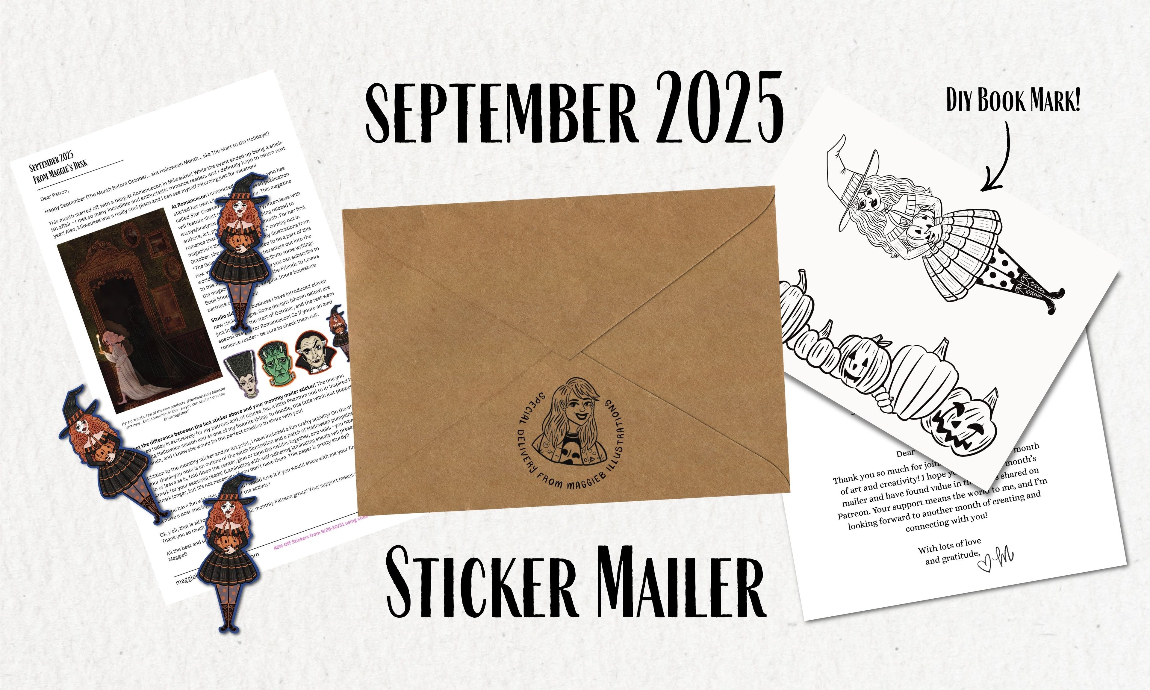 September 2025 Sticker Club