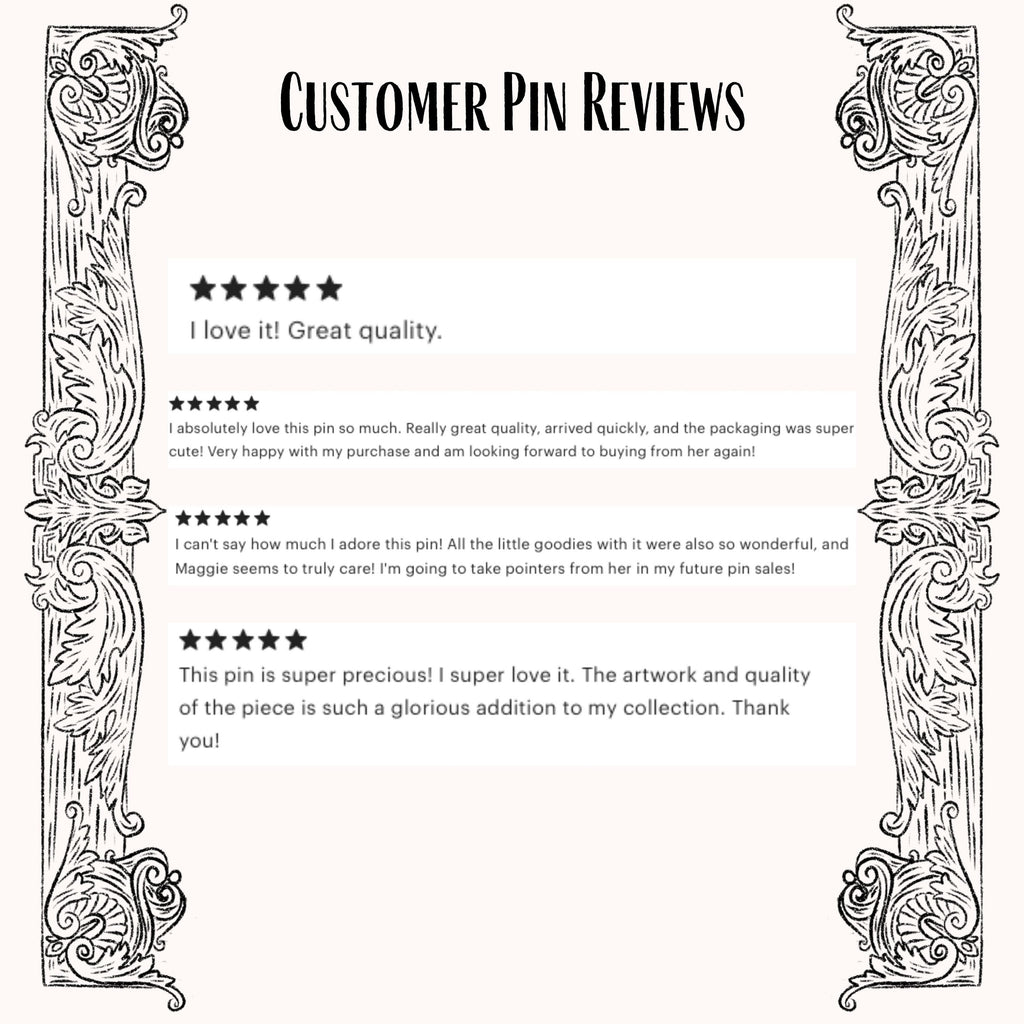 Phantom of the Opera Acrylic Pin: Broadway Musical Theatre Gift