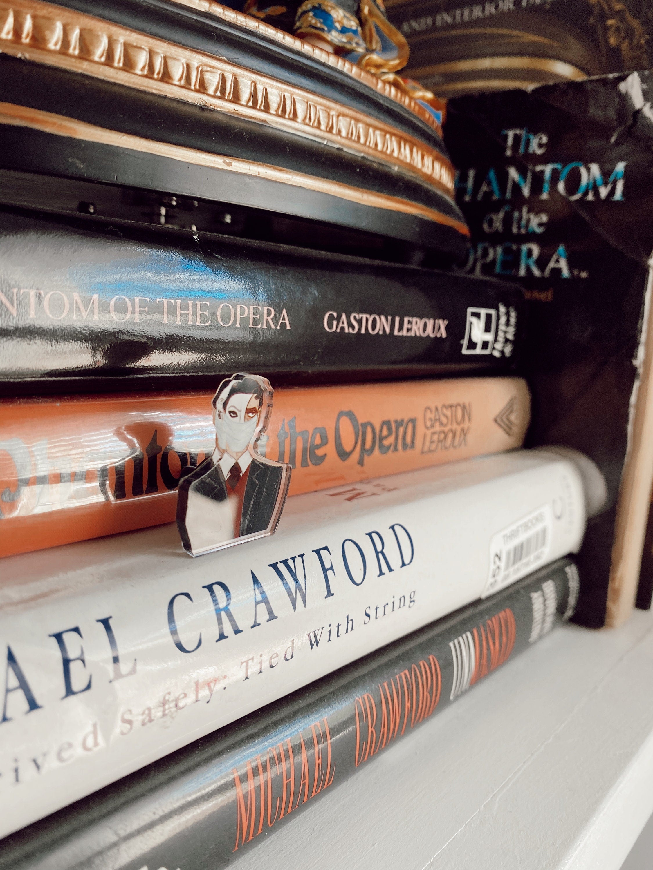 What's One More Mask Phantom of the Opera Acrylic Pin AC005