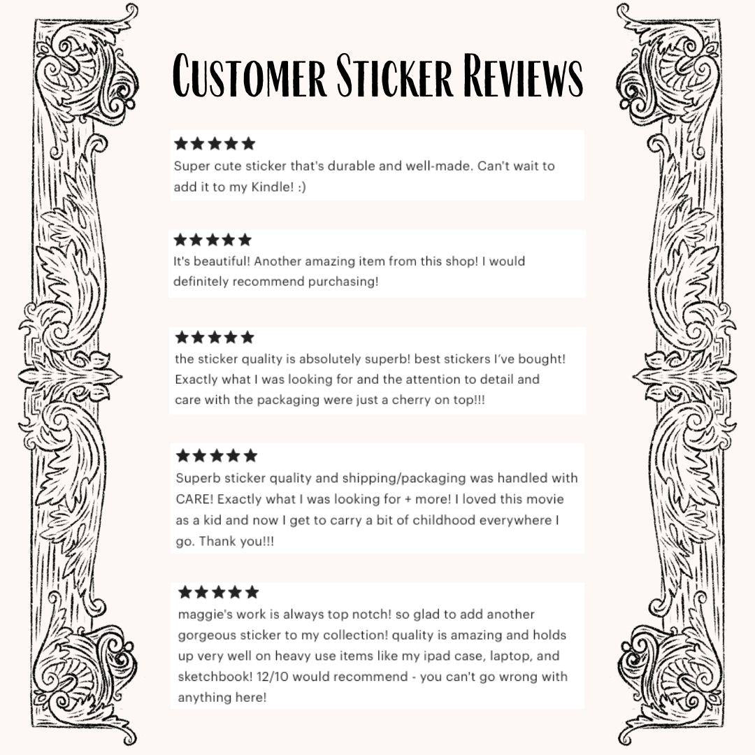 Dalmatian Sticker For Dog Lovers Waterproof Vinyl Decal Spotted Puppy Illustration for Computer Case Dog Mom Scrapbooking Kindle Cover ST136