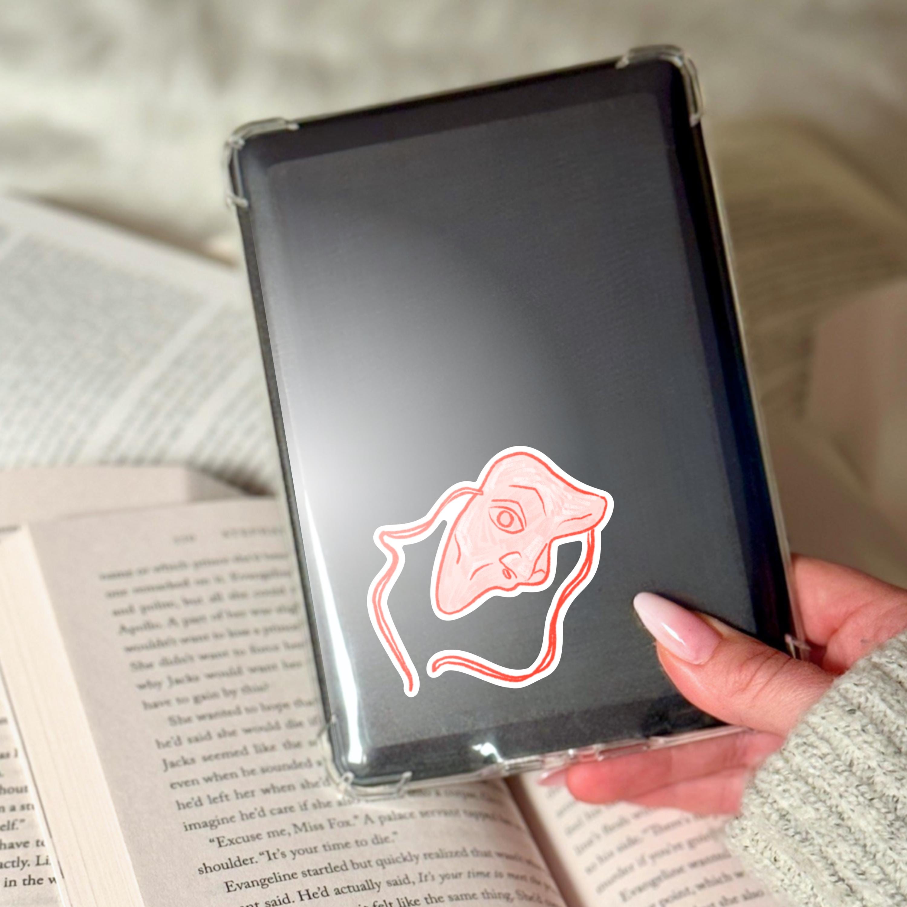 Phantom Mask Sticker: Red Broadway Musical Theater Gift