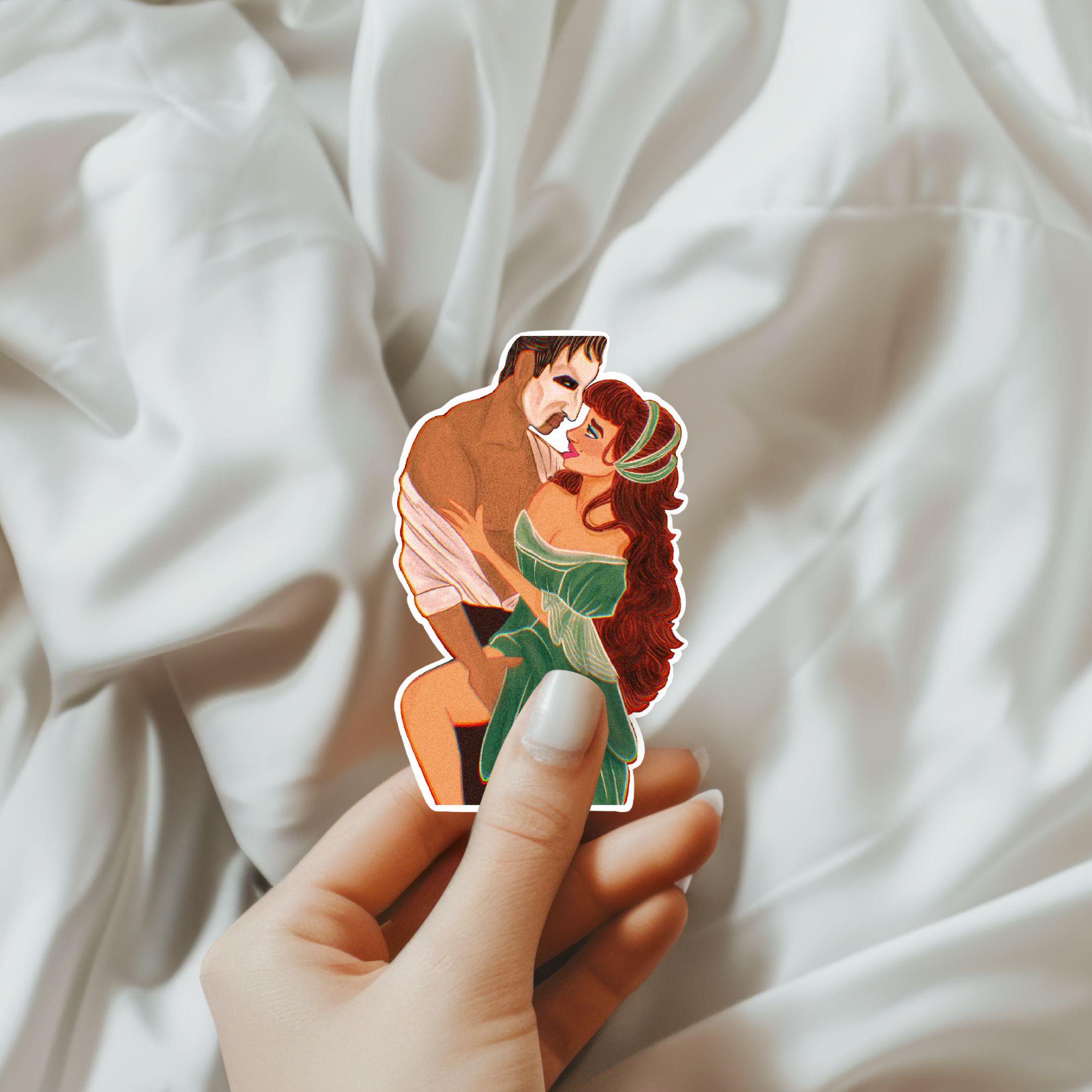 Phantom of the Opera Sticker: Steamy Romance Novel Decal