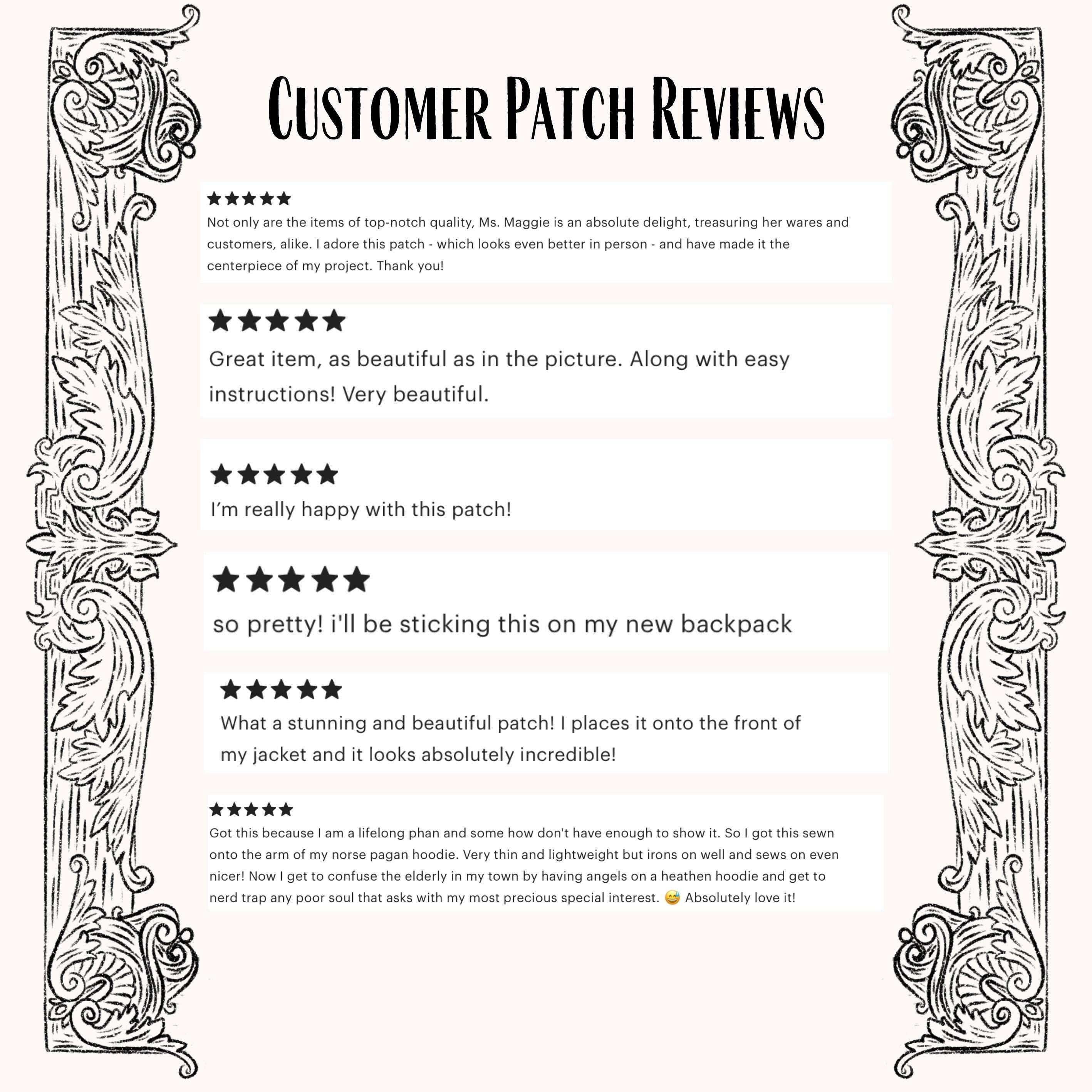 Embroidered Applique Phantom of The Opera Inspired Patch Iron on Sew On Gift Idea for Broadway Lovers Musical Theatre Fan Dark Academia Vibe