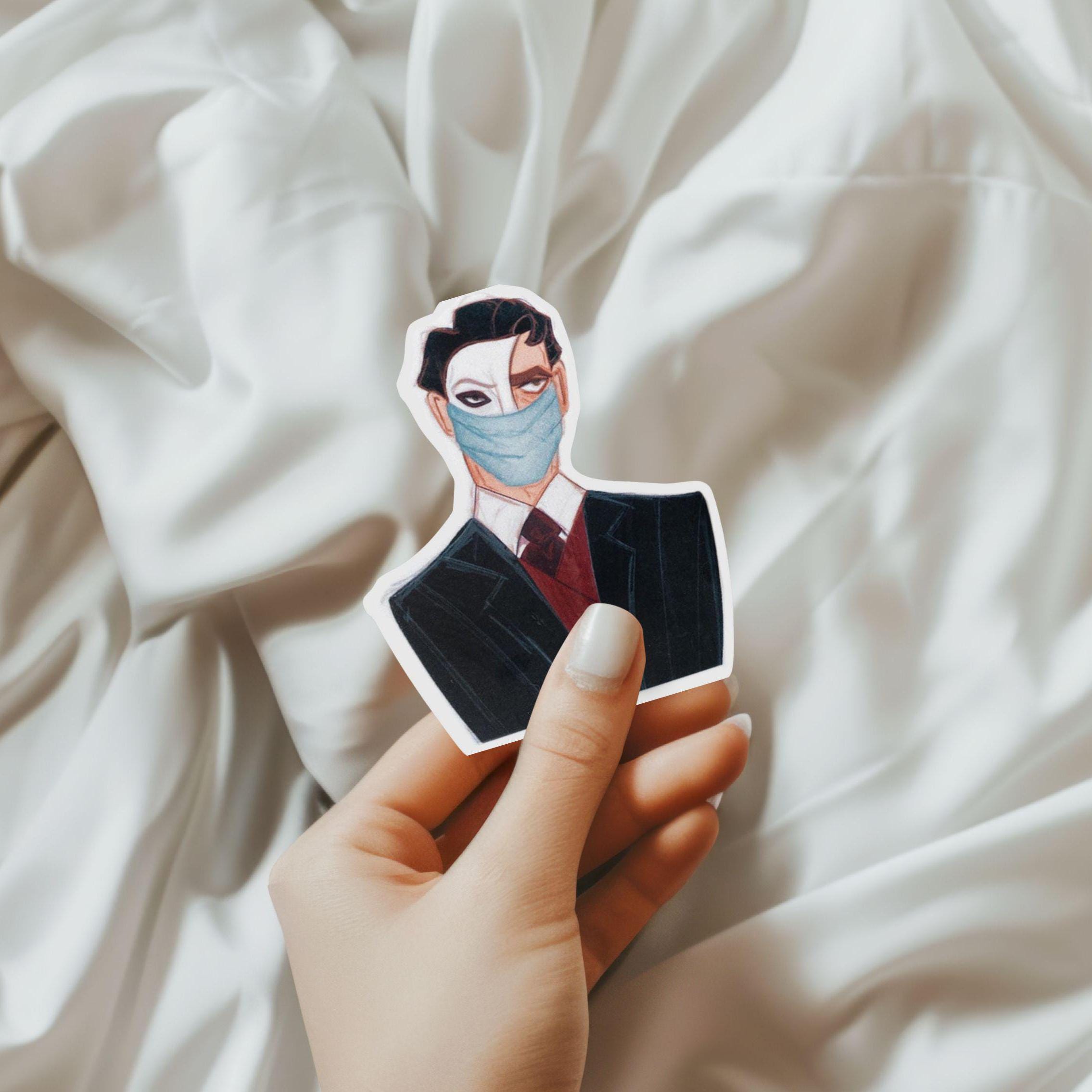 Double Masked Phantom Sticker