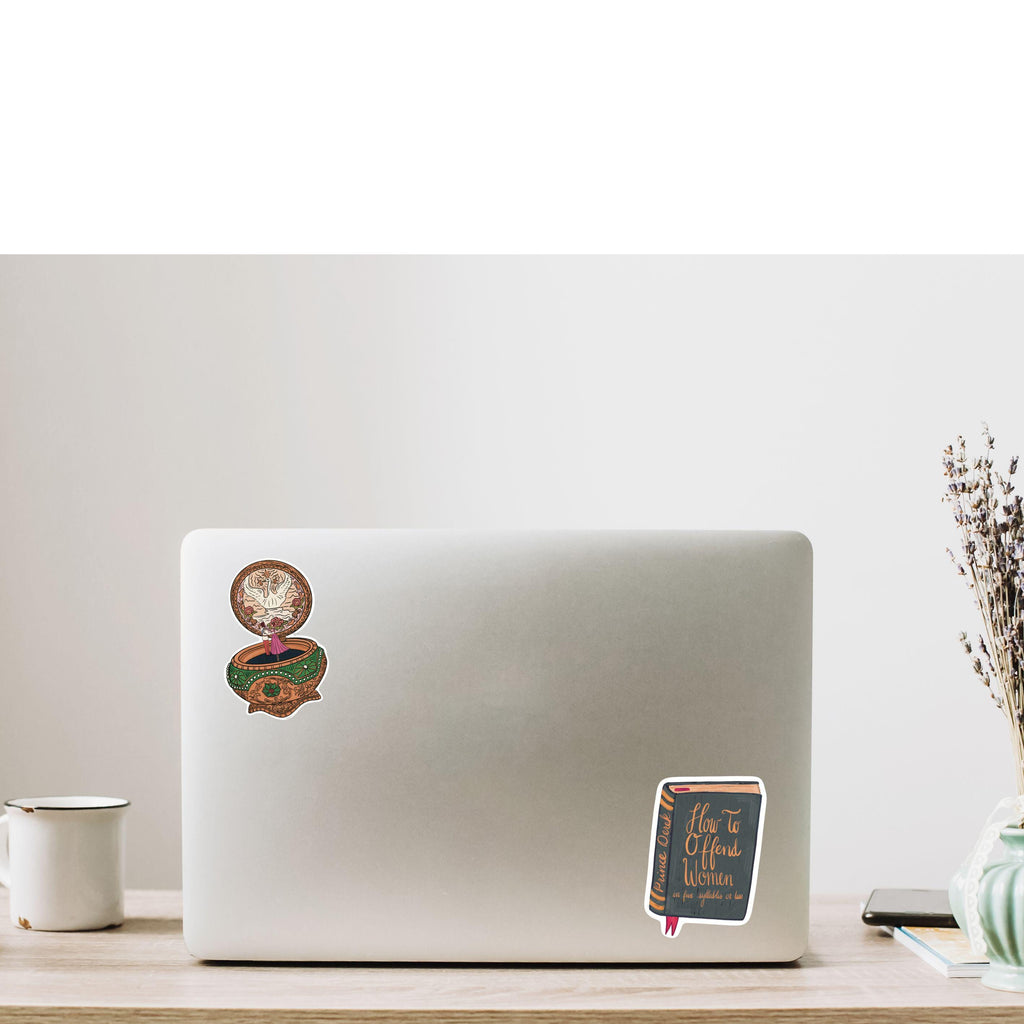 Swan Princess Anastasia Sticker Bundle 90s Animated Musical How To Offend Women and Together In Paris Music Box Decals Gift Idea for Fans