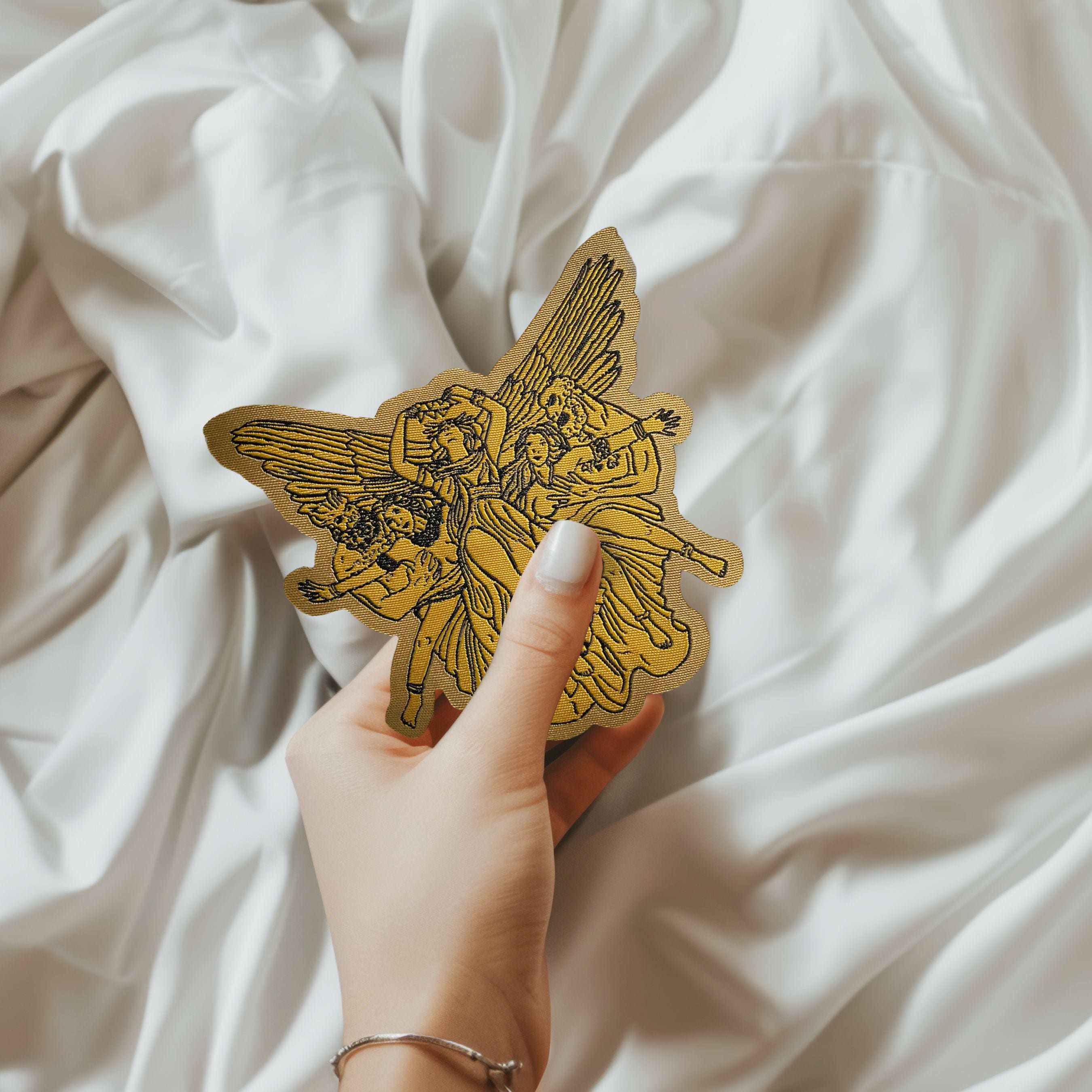 Embroidered Applique Phantom of The Opera Inspired Patch Iron on Sew On Gift Idea for Broadway Lovers Musical Theatre Fan Dark Academia Vibe