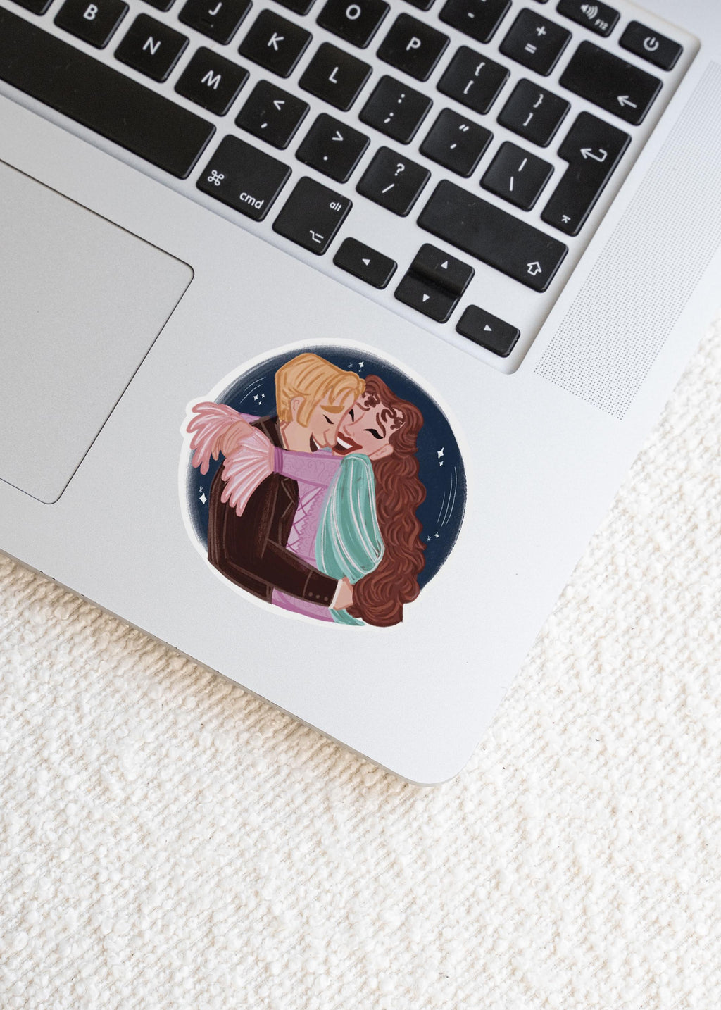 Phantom of the Opera Inspired Broadway Sticker Musical Theater Fans All I Ask Of You Decal Romance Lovers Embracing Friend Gift Idea ST007