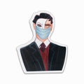 Double Masked Phantom Sticker