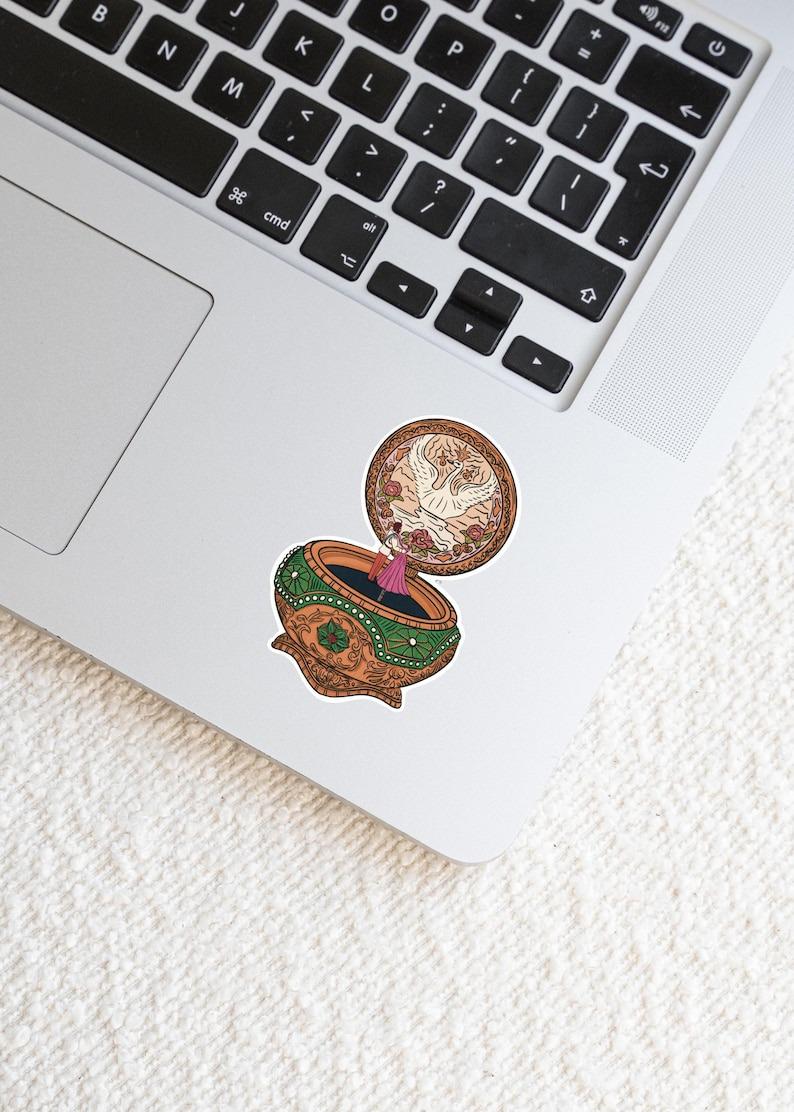 Swan Princess Anastasia Sticker Bundle 90s Animated Musical How To Offend Women and Together In Paris Music Box Decals Gift Idea for Fans