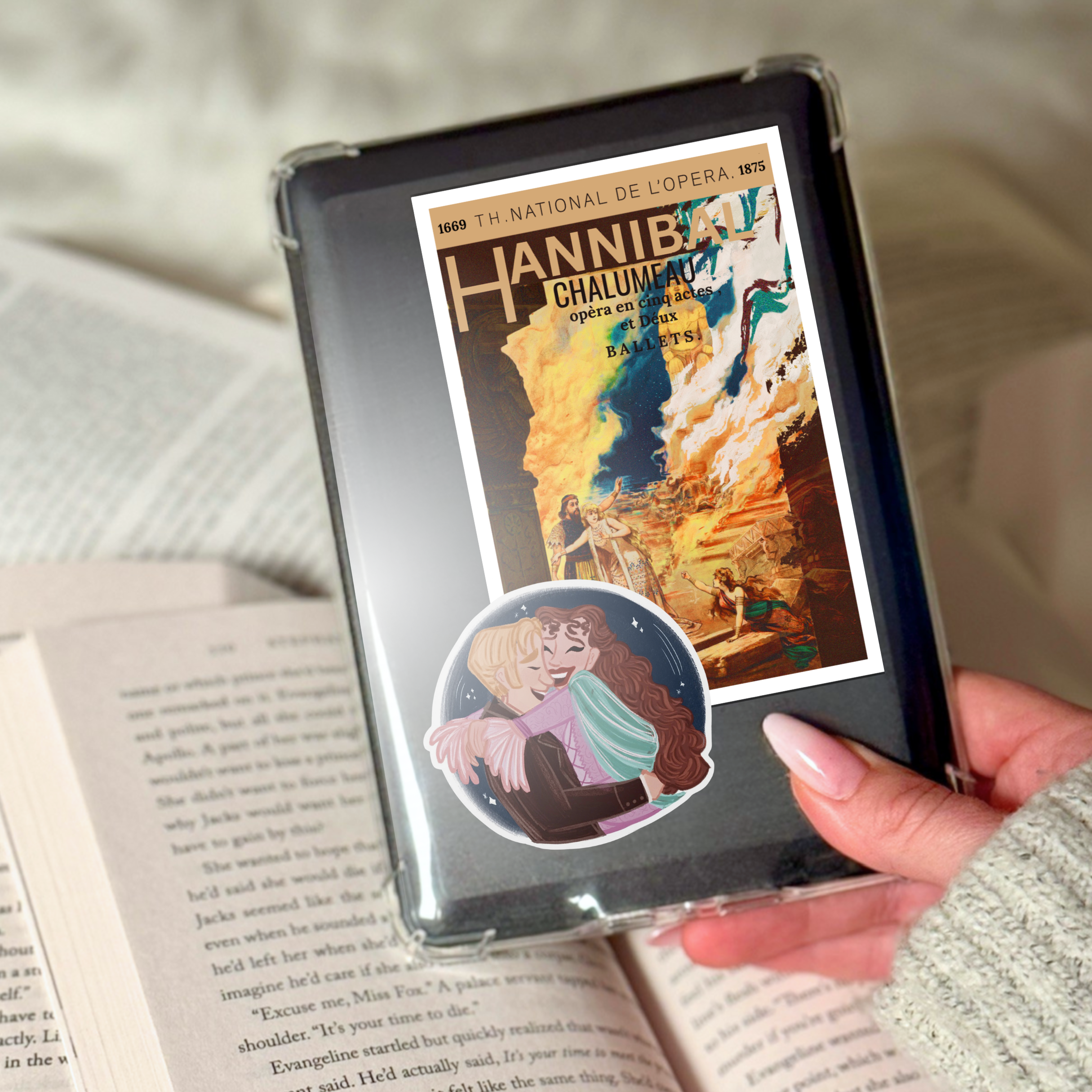 Lot 663 Hannibal by Chalumeau Poster Sticker